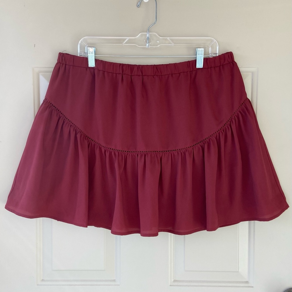Banana Republic Skirt - Burgundy Size L